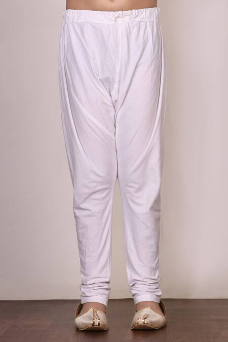 Petite Pomme Blue Silk, Cotton Embroidery Kurta Set at Aza Fashions Petite Pomme_Blue Silk, Cotton Embroidery Kurta Set_at_Aza_Fashions