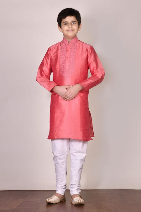 Arihant Rai Sinha Silk Kurta Set 