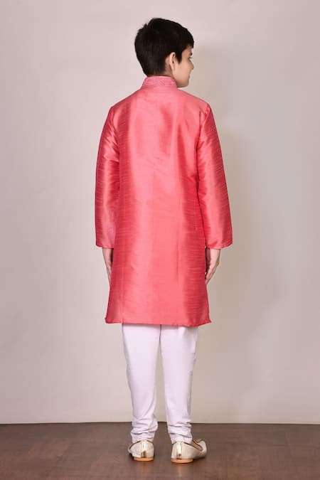 Petite Pomme Silk Kurta Set 