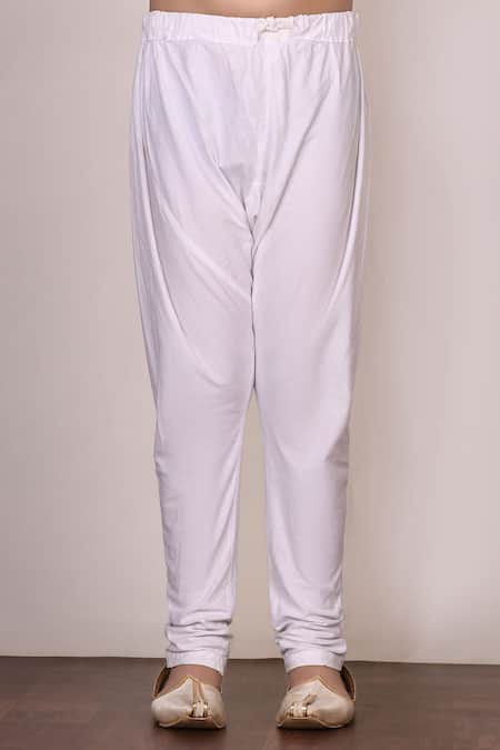 Petite Pomme Pink Silk Embroidery Kurta Set at Aza Fashions Petite Pomme_Pink Silk Embroidery Kurta Set _at_Aza_Fashions