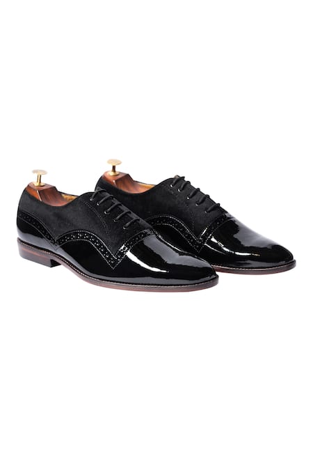 Artimen Velvet Derby Shoes 