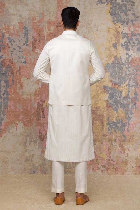 Devnaagri Bundi & Printed Kurta Set 