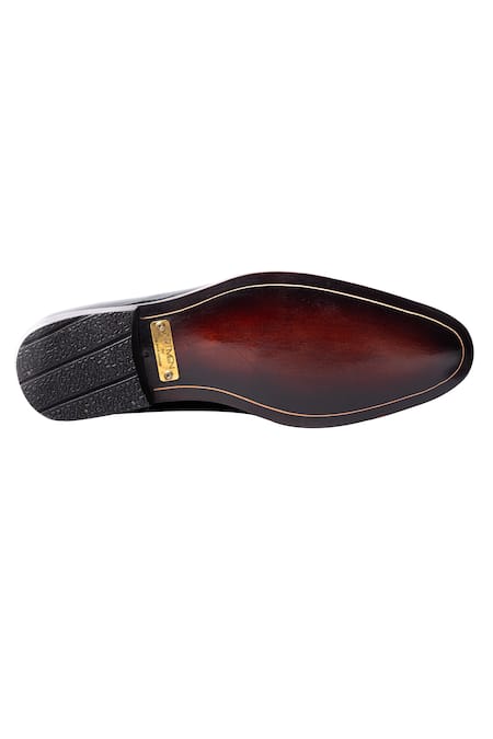 Buy Artimen Black Textured Handcrafted Kiltie Loafers Online at Aza Fashions Buy_Artimen_Black Textured Handcrafted Kiltie Loafers _Online_at_Aza_Fashions