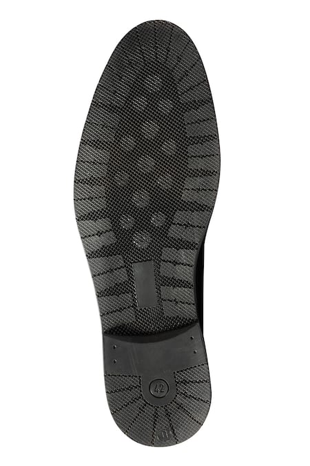 Buy Artimen Black Plain Handcrafted Penny Loafers Online at Aza Fashions Buy_Artimen_Black Plain Handcrafted Penny Loafers _Online_at_Aza_Fashions