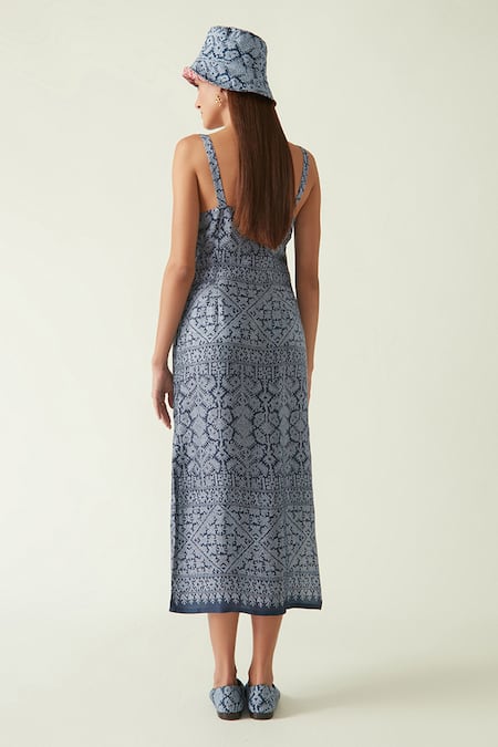 Payal Pratap Singkep Batik Print Dress 