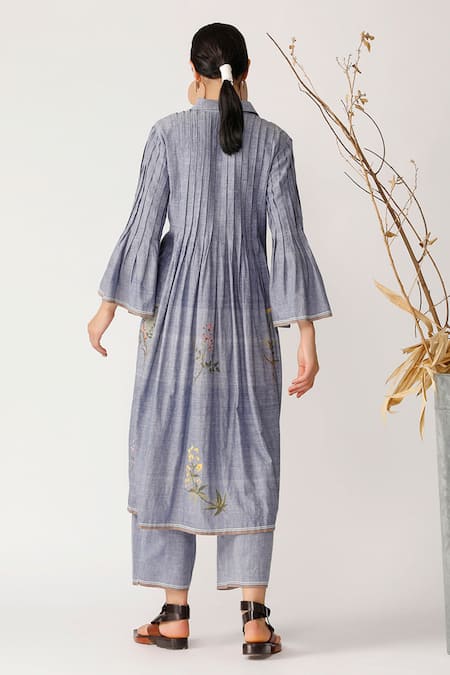 Payal Pratap Handloom Cotton Embroidered Tunic 