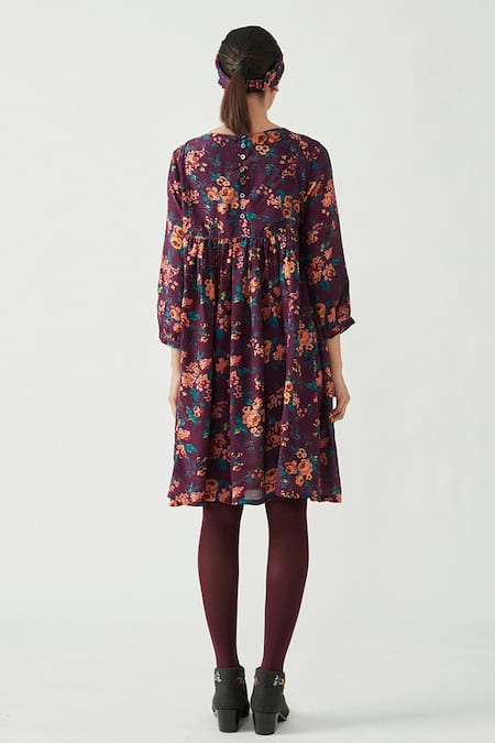 Payal Pratap Emma Printed Dress 