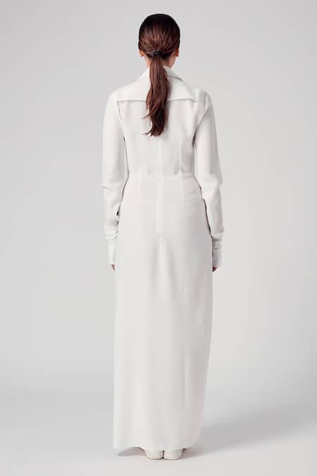 Rajesh Pratap Singh Onchi Moss Crepe Dress 