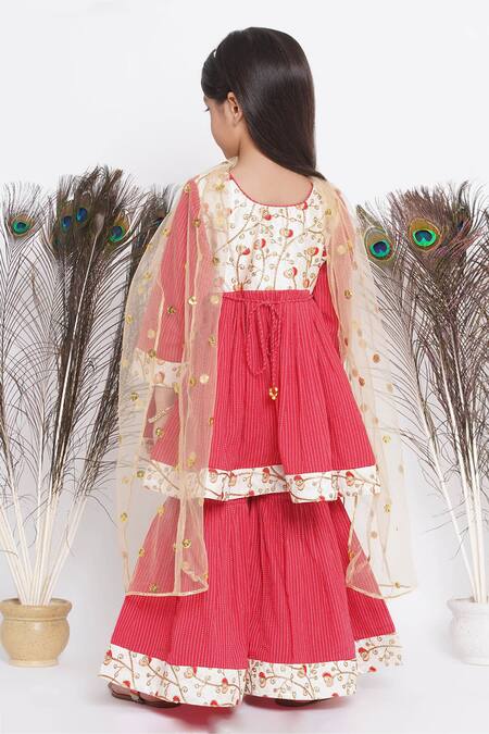 Modern Gharara Sharara Dress Cotton with Dupatta-mncb.edu.vn