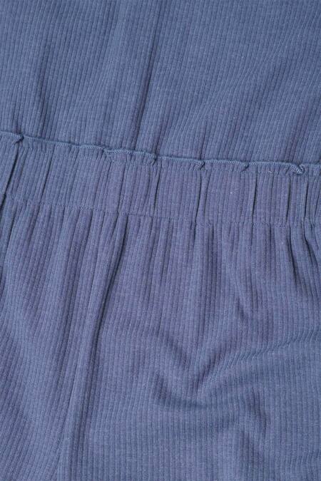 Shop Byb Premium Blue Cotton, Polyester Round-neck Jumpsuit Online at Aza Fashions Shop_Byb Premium_Blue Cotton, Polyester Round-neck Jumpsuit_Online_at_Aza_Fashions