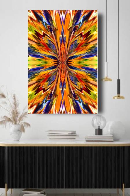 Raffinee Multi Color High Quality Canvas Paper Digital Print Abstract Wall Art Online at Aza Fashions Raffinee_Multi Color High Quality Canvas Paper Digital Print Abstract Wall Art_Online_at_Aza_Fashions