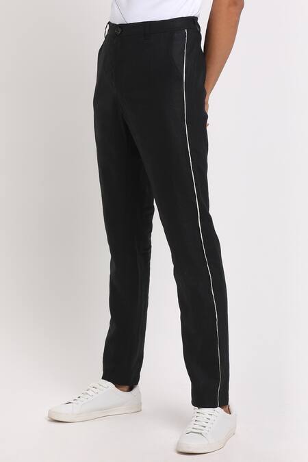 Yanisha Linen Pants - Black | Women's Trousers – TULIO Fashion