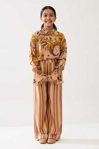 Koai Stripe Print Pant For Kids