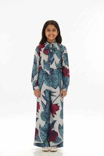 Koai Floral Blossom Pattern Pant For Kids