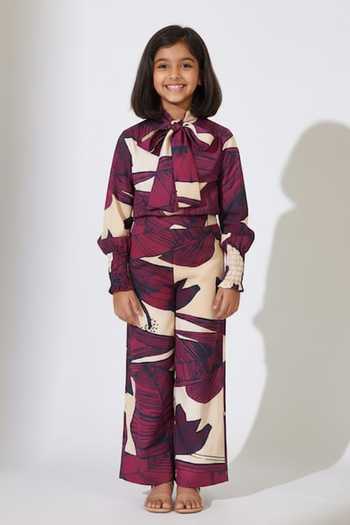 Koai Blossom Pattern Pant For Kids