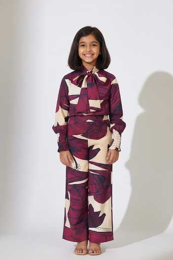 Koai Blossom Pattern Pant For Kids