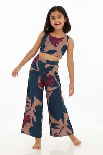Koai Floral Pattern Pant For Kids