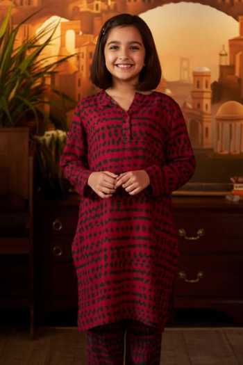 Koai Abstract Print Tunic For Kids