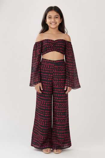 Koai Printed Flared Pant For Kids