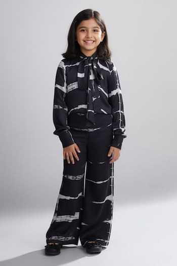 Koai Shibori Silk Pant For Kids