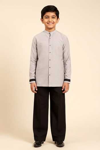 Mayank Modi - Men Solid Pant For Kids