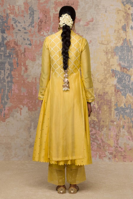 Devnaagri Embroidered Jacket & Anarkali Set 