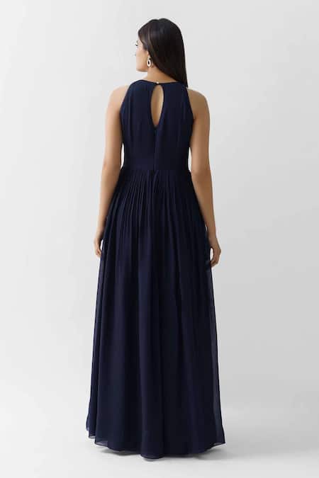 Suruchi Parakh Georgette Crepe Gown 