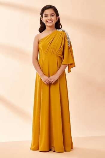 Aakaar One Shoulder Gown For Kids