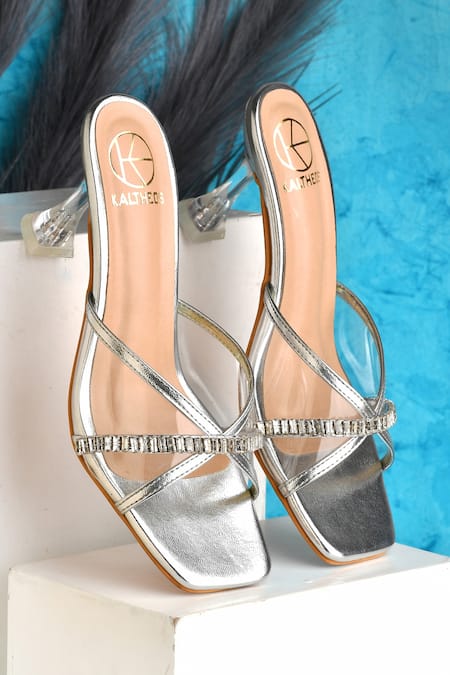 Transparent heels on sale