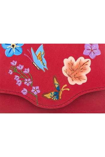 Shop_Aranyani_Handpainted Nepa Leather Top Handle Bag_Online_at_Aza_Fashions