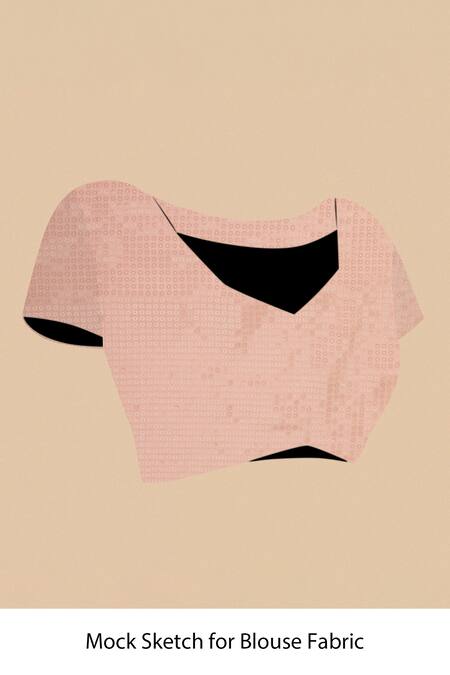 Two Sisters By Gyans Pink Georgette Sequins Rosette Embroidered Saree With Unstitched Blouse Fabric Online at Aza Fashions Two Sisters By Gyans_Pink Georgette Sequins Rosette Embroidered Saree With Unstitched Blouse Fabric _Online_at_Aza_Fashions