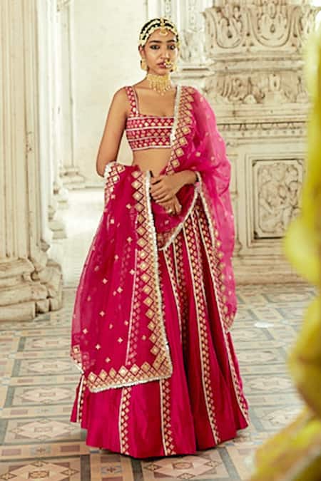 Buy Ready to Wear Pink Lehenga Choli for Women With Dupatta , Indian  Designer USA Free Shipping Net With Sequins Embroidery Work Lehenga Choli  Online in India - Etsy