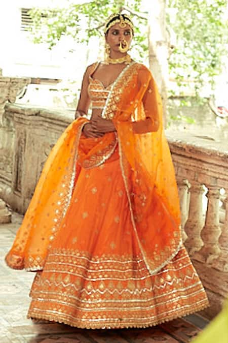 Gopi Vaid Sukoon Embroidered Lehenga Set 