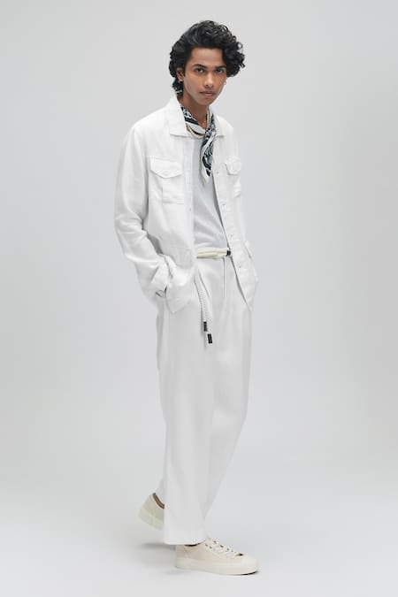 Buy online Linen Men Jacket at best price in india - Geneslecoanethemant –  Genes Online Store