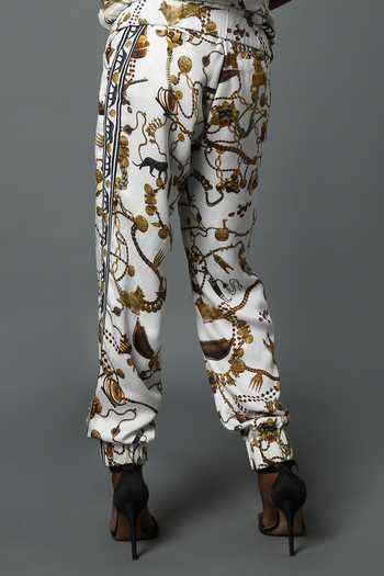 House Of Three Printed Track Pant 