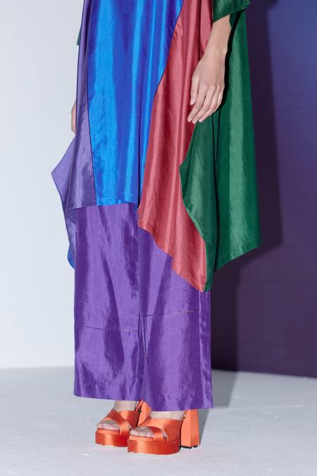 Buy Febo6 Purple Silk Embroidery Wide Legged Pant Online at Aza Fashions Buy_Febo6_Purple Silk Embroidery Wide Legged Pant _Online_at_Aza_Fashions