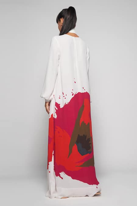 Payal Khandwala Printed Maxi Dress