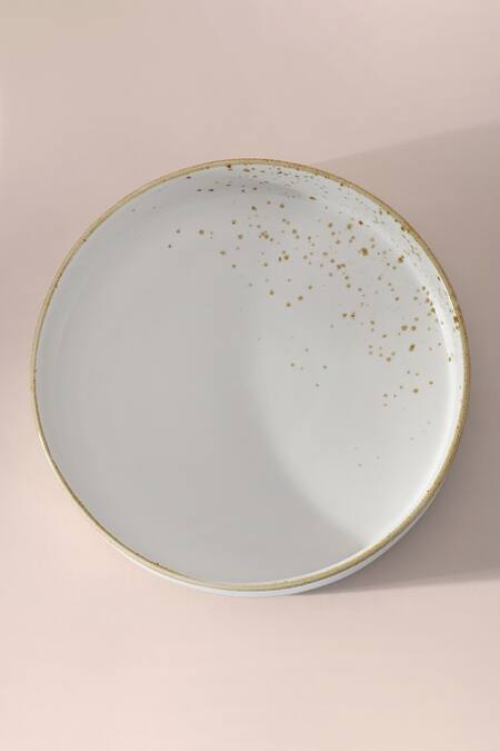 Buy_Table Manners_Off White Porcelain Splatter Salad