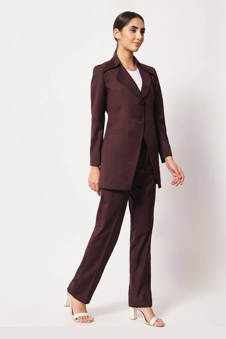 Long Coat Pant Suit Cheap Sale | bellvalefarms.com