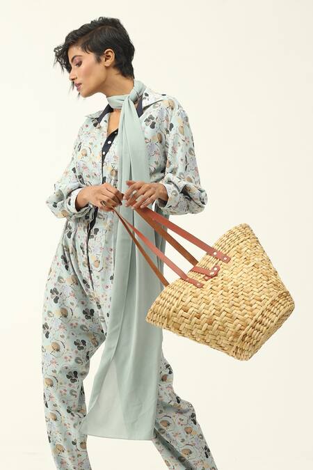 Basket weave online bag