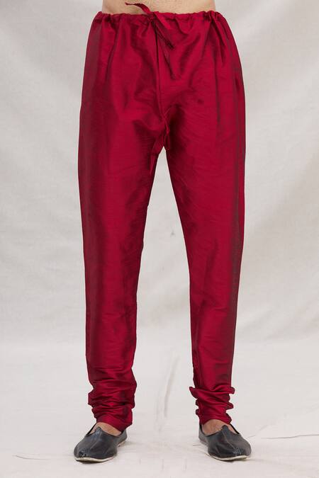 Shop_Arihant Rai Sinha_Gold Banarasi Silk Sherwani Set _Online_at_Aza_Fashions