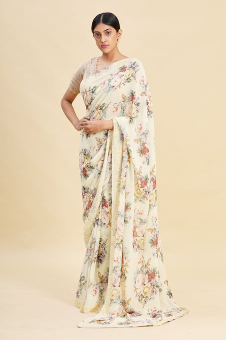 Pallavi Jaikishan Printed Saree 