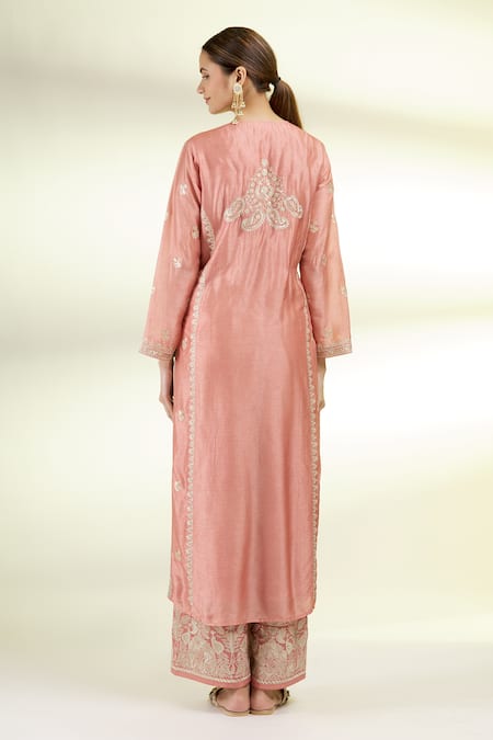 Gopi Vaid Embroidered Kurta Set 