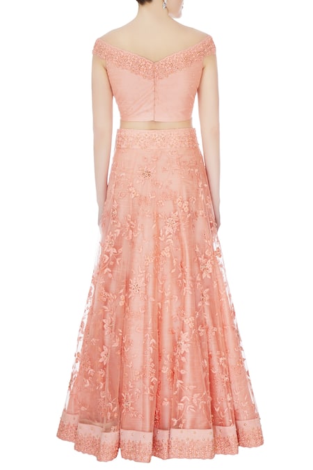 Sonal & Ekta Embroidered Lehenga Set 