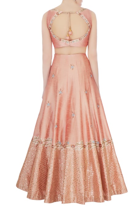 Sonal & Ekta Silk Lehenga Set 