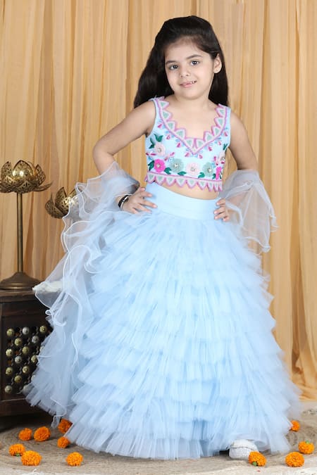 Crop top lehenga for hotsell small girl