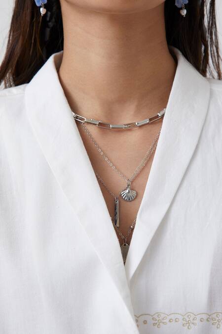 Buy The Summer House White Handloom Cotton Embroidery Cowl Neck Kati Cuban Collar Shirt Online at Aza Fashions Buy_The Summer House_White Handloom Cotton Embroidery Cowl Neck Kati Cuban Collar Shirt _Online_at_Aza_Fashions