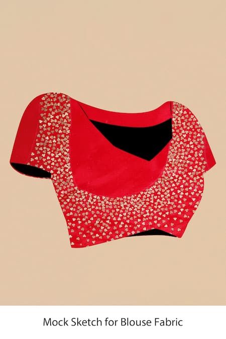 Two Sisters By Gyans_Pink Chiffon Swarovski And Embroidered Saree With Unstitched Blouse Fabric _Online_at_Aza_Fashions