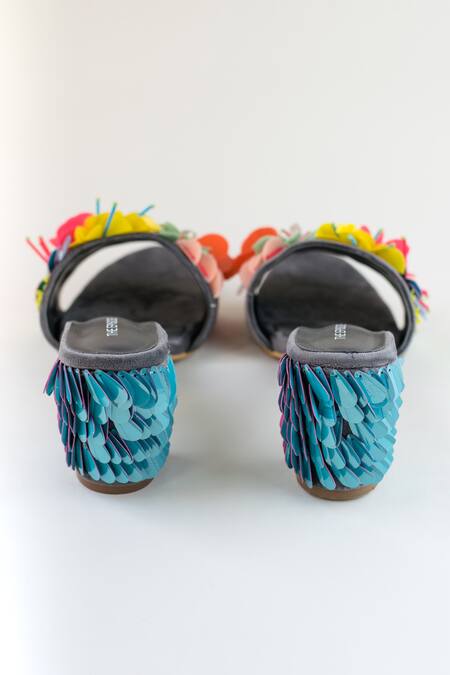 The Episode_Multi Color Sequins, Crystals Girl Of My Best Friend Heels _Online_at_Aza_Fashions