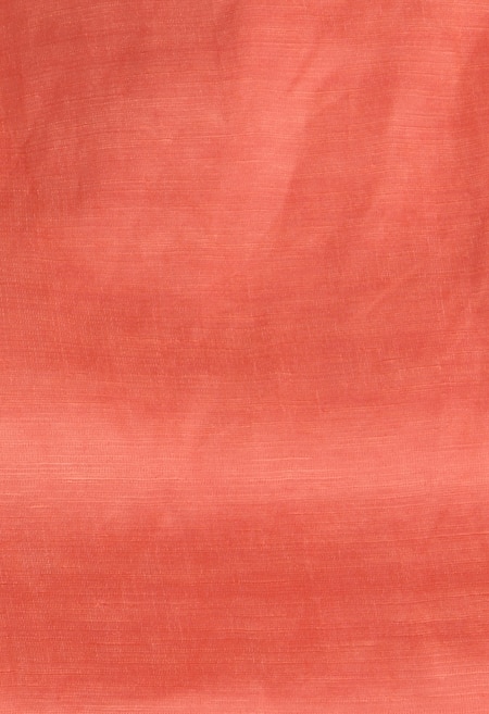 Soup By Sougat Paul_White Peach And Motif Printed Dress With Dupatta _Online_at_Aza_Fashions